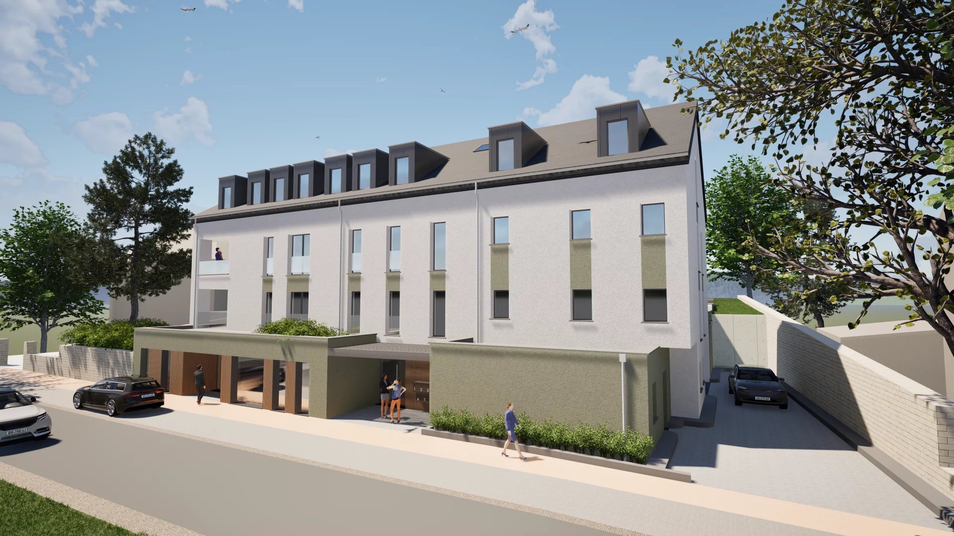 VORPREMIERE : Residenz „Montréal“ in Redange-sur-Attert – Los 5