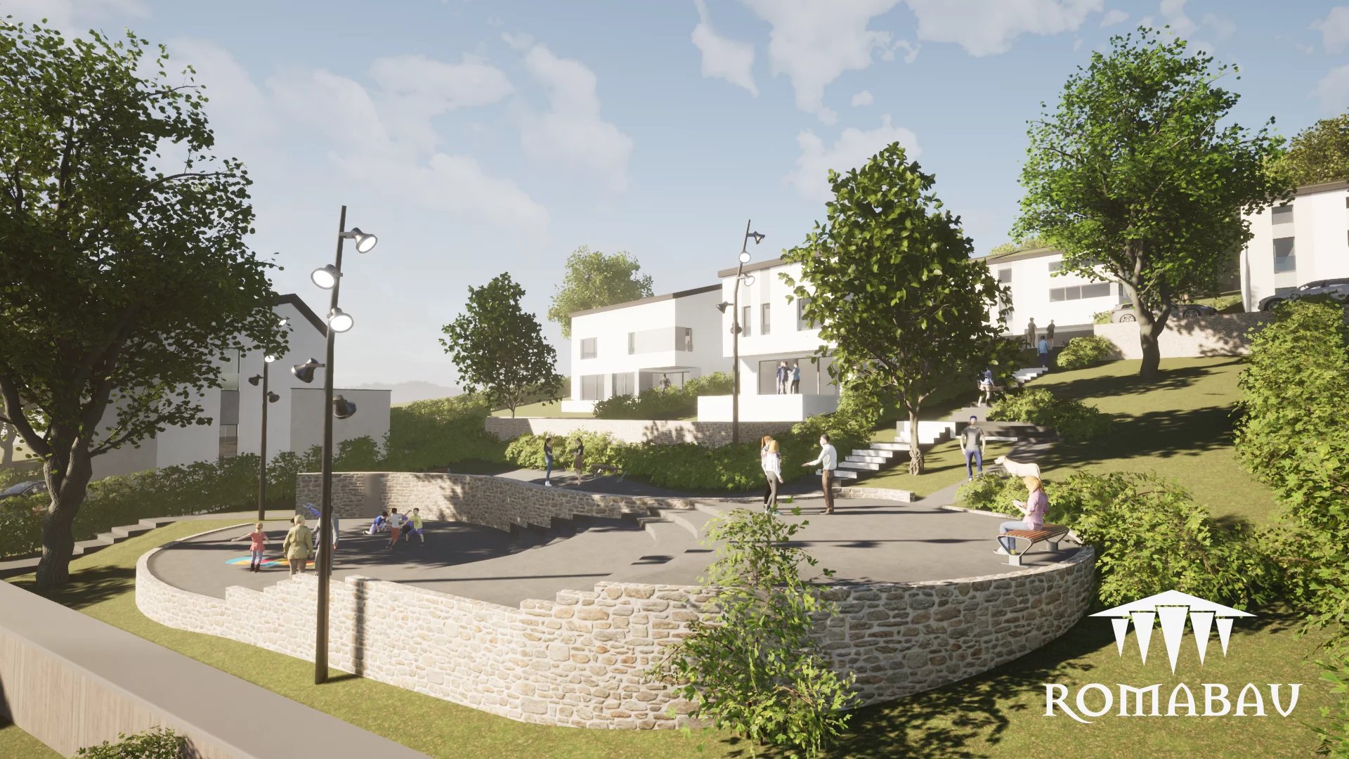 Lotissement « In der Oicht » à Reisdorf