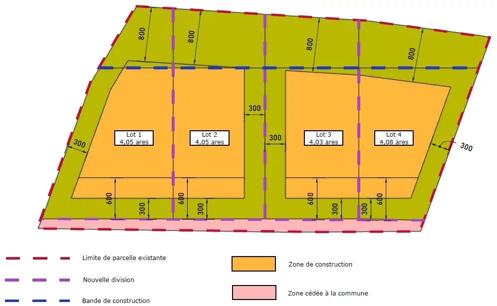 Terrain „Schullweeg“ à Weiswampach