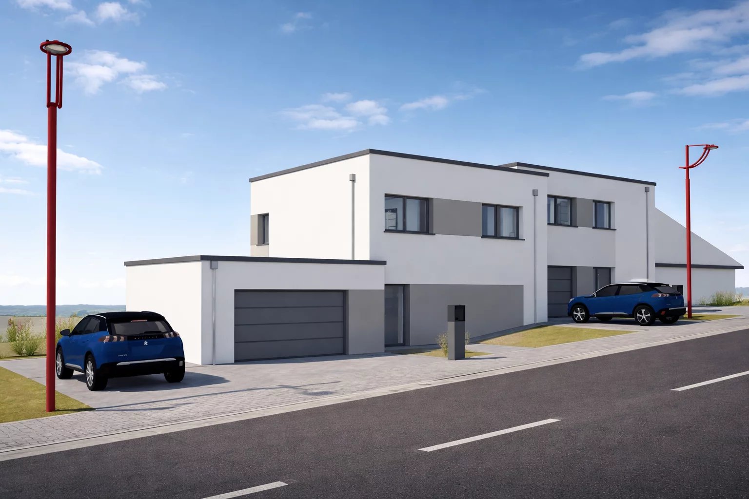 Maison unifamiliale jumelée à Harlange (maison de gauche)