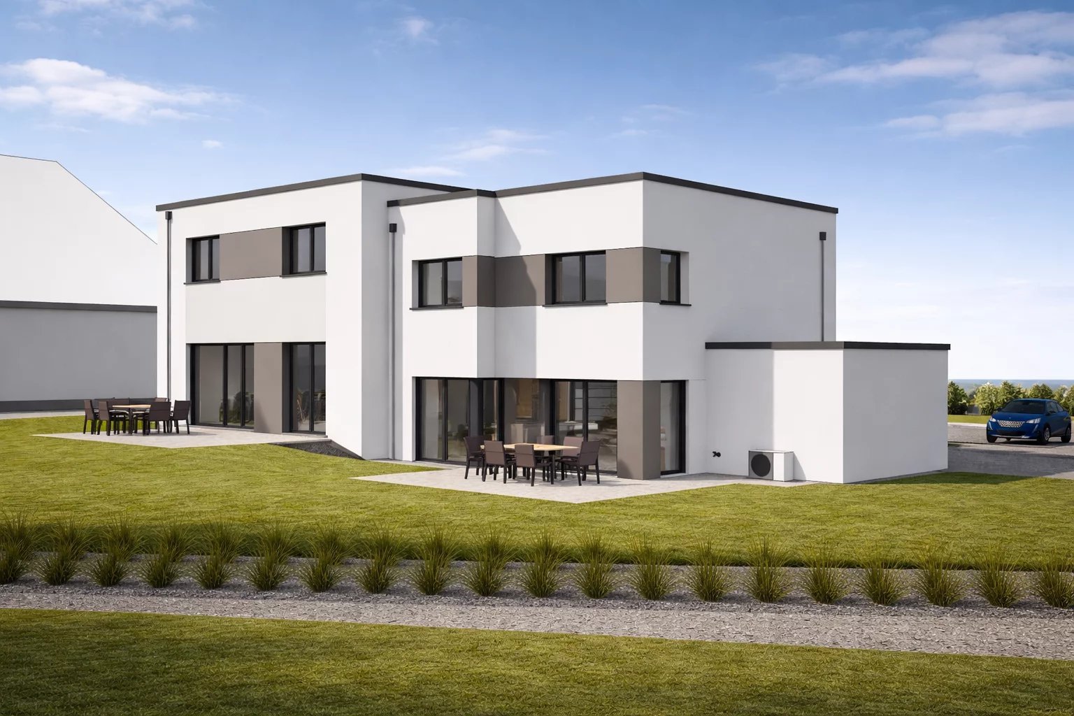 Maison unifamiliale jumelée à Harlange (maison de gauche)