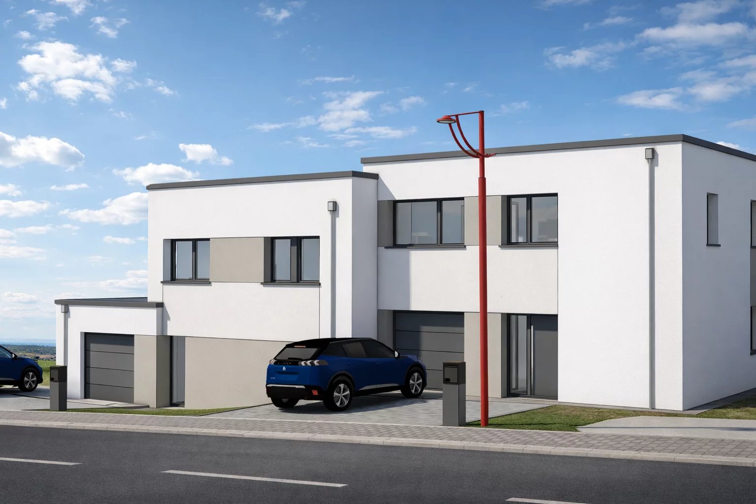 Maison unifamiliale jumelée à Harlange (maison de droite)