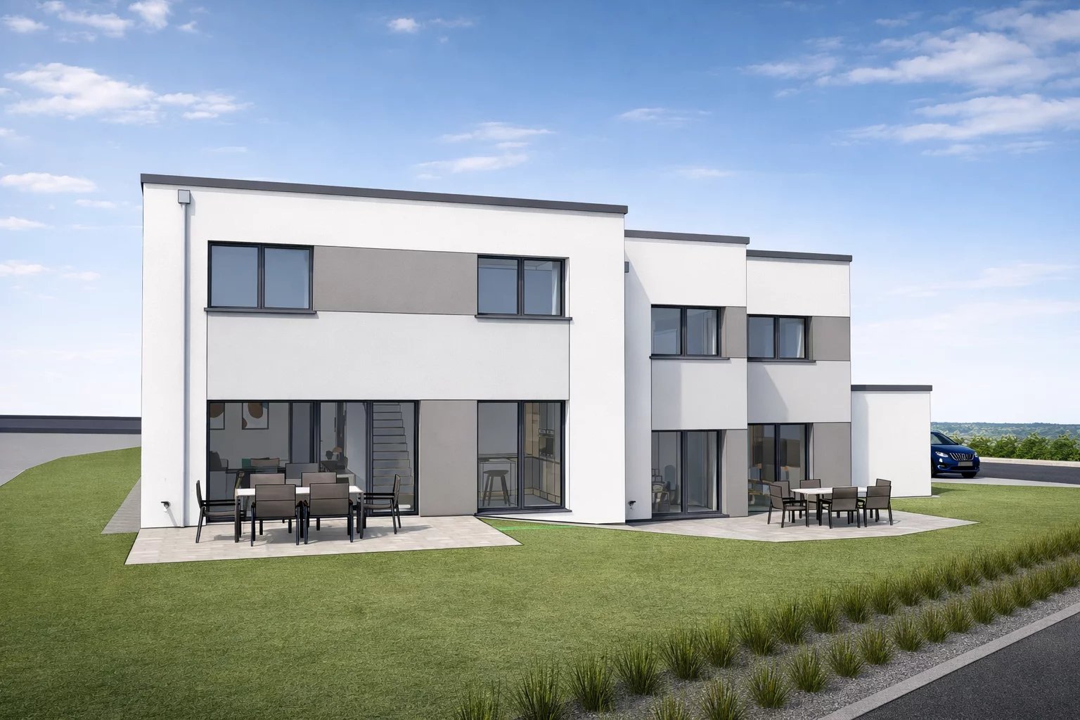 Maison unifamiliale jumelée à Harlange (maison de droite)